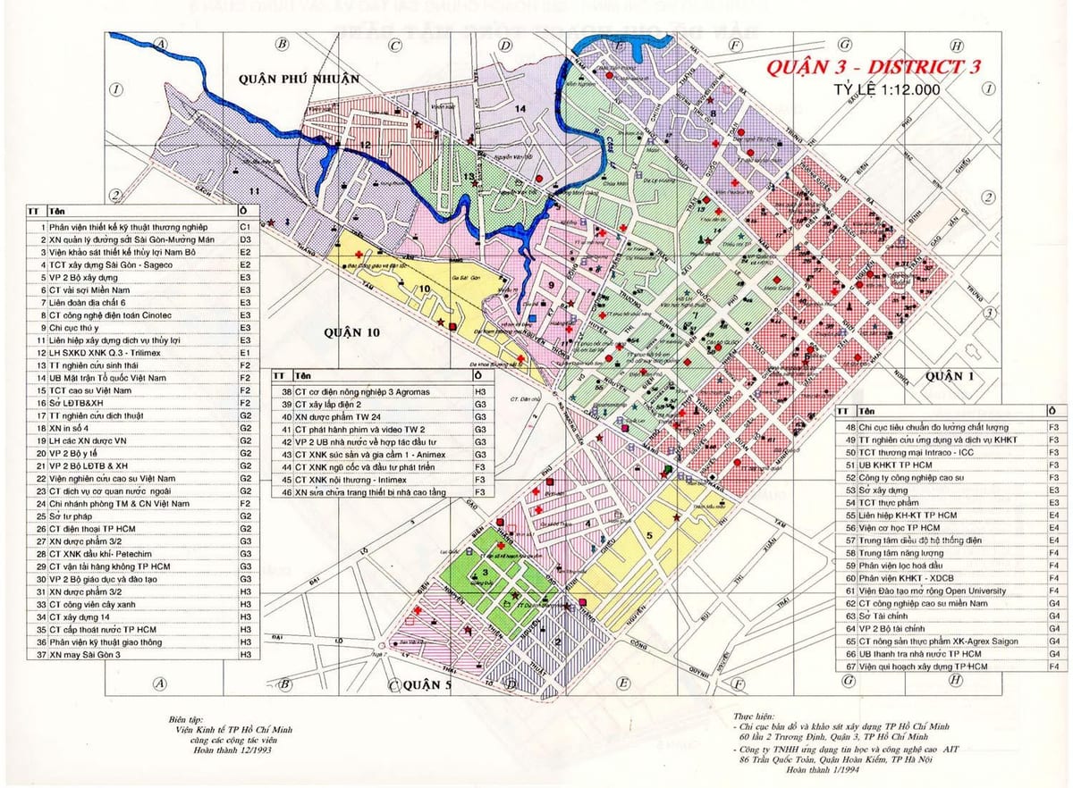 mapa miasta ho chi minh
