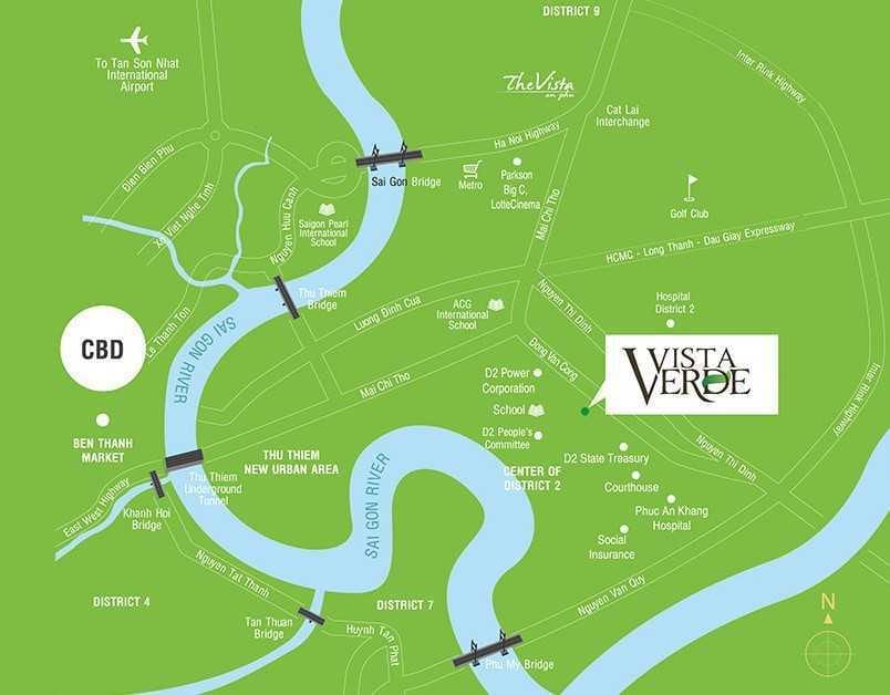 Mapa szpitala w ho chi minh